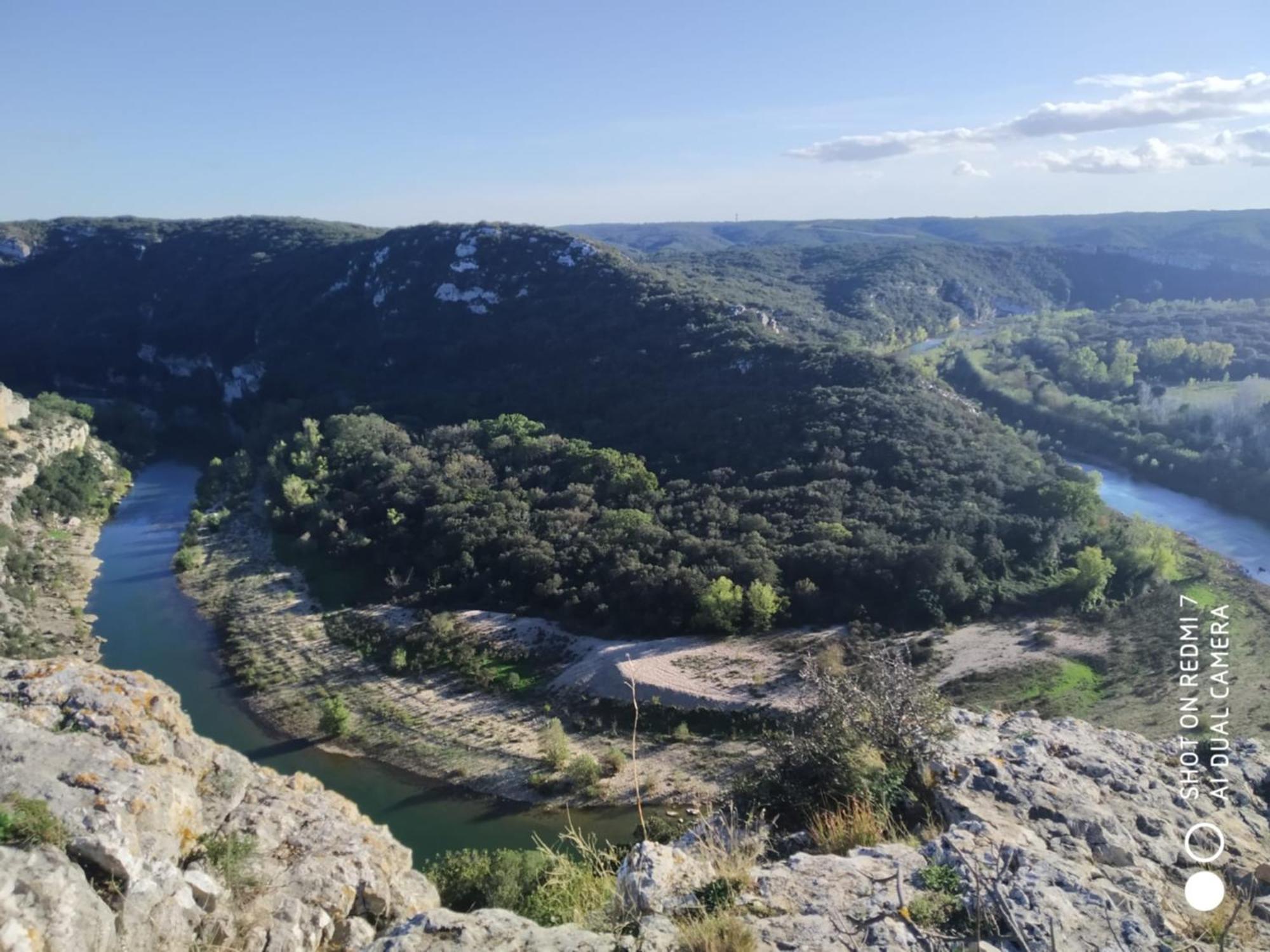 Proche Uzes Petit Gite Avec Grande Cuisine D'Ete Et Piscine Saint-Siffret Dış mekan fotoğraf